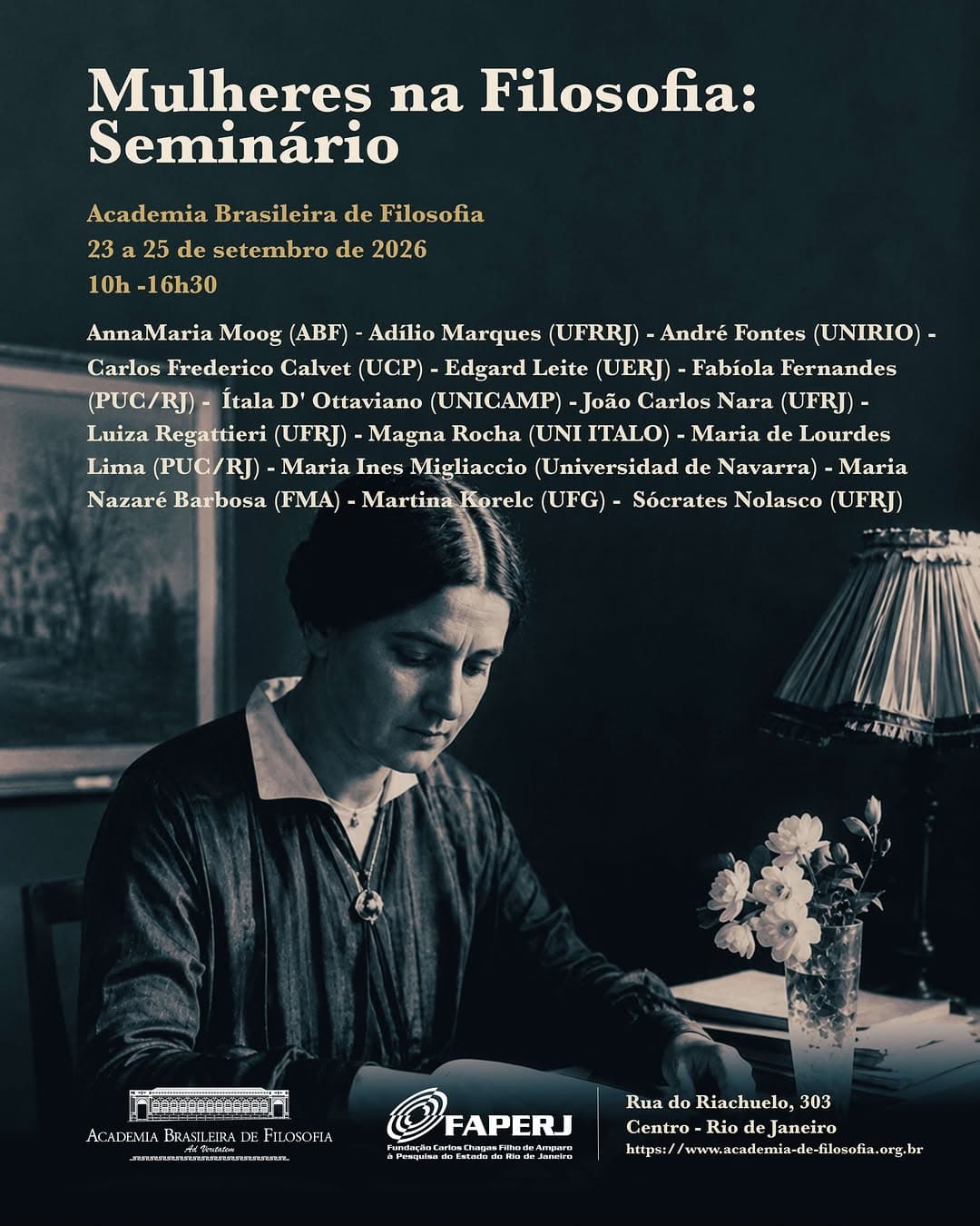 Seminário Mulheres na Filosofia (ABF): Programação Definitiva