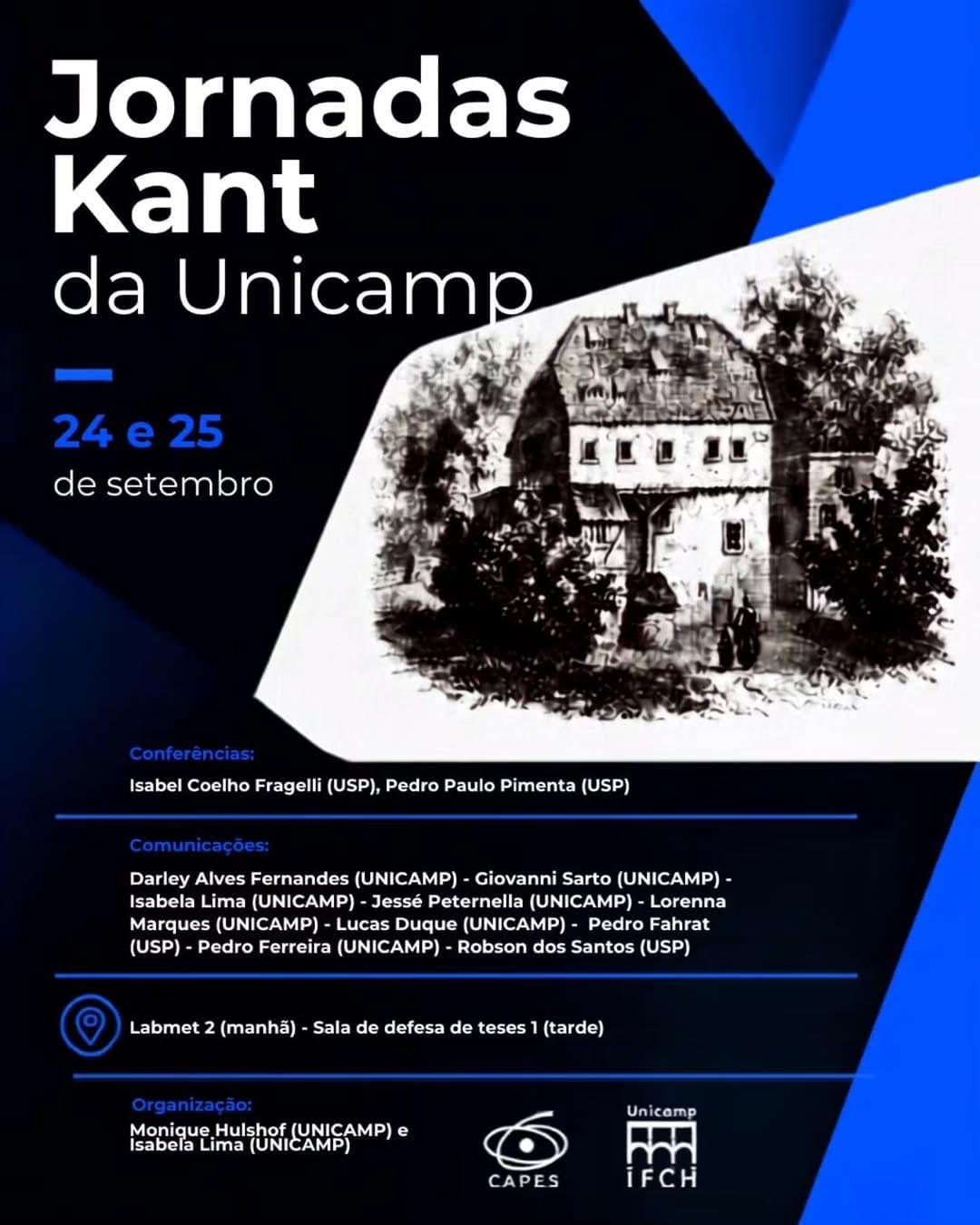 Jornadas Kant da UNICAMP (PPGF-Unicamp)