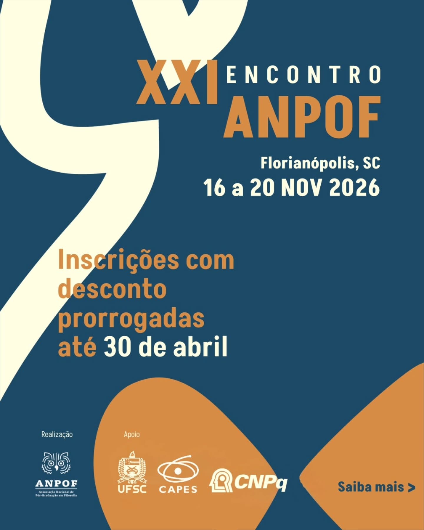 Prorrogado o prazo para submissão de trabalhos com desconto no XXI Encontro Anpof
