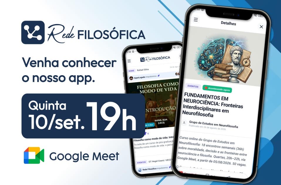 Encontro de apresentação do app Rede Filosófica