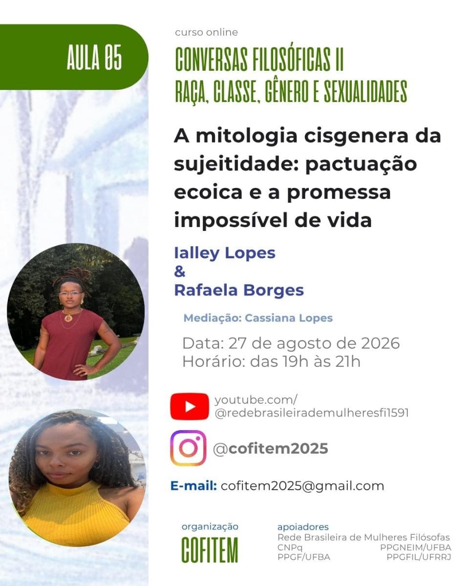A Mitologia Cisgênera da Sujeitidade: Pactuação Ecóica e a Promessa Impossível de Vida