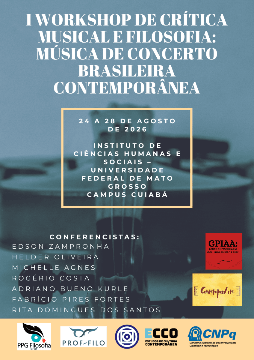 I Workshop de Crítica Musical e Filosofia: Música de Concerto Brasileira