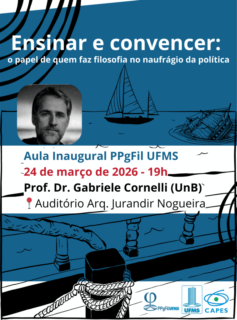 Aula Inaugural do PPgFil UFMS: O Navio de Platão e o Governo dos Filósofos