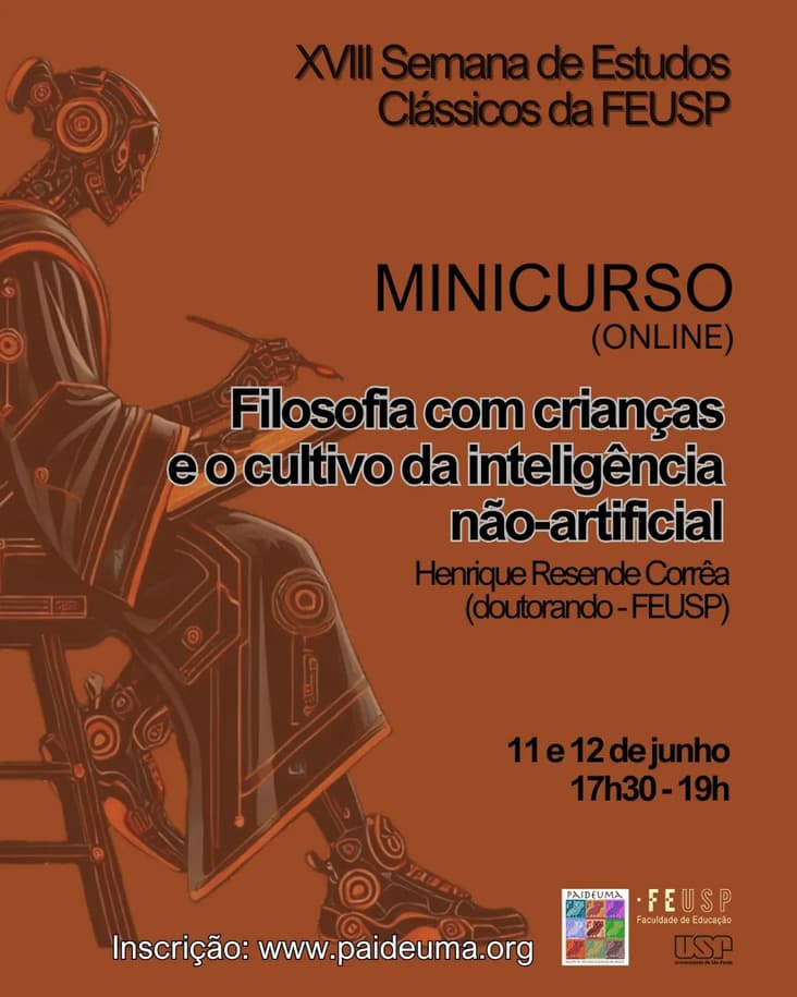 Filosofia com crianças e o cultivo da inteligência não-artificial