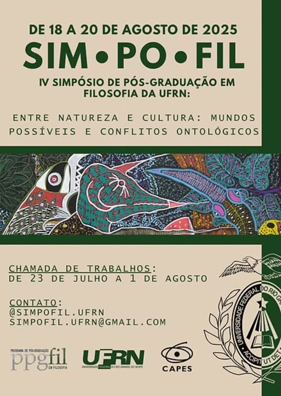 IV Simpósio de Pós-graduação em Filosofia da UFRN - SIMPOFIL